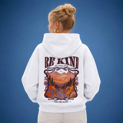 Quiet Bloom: Unisex Zip Hoodie