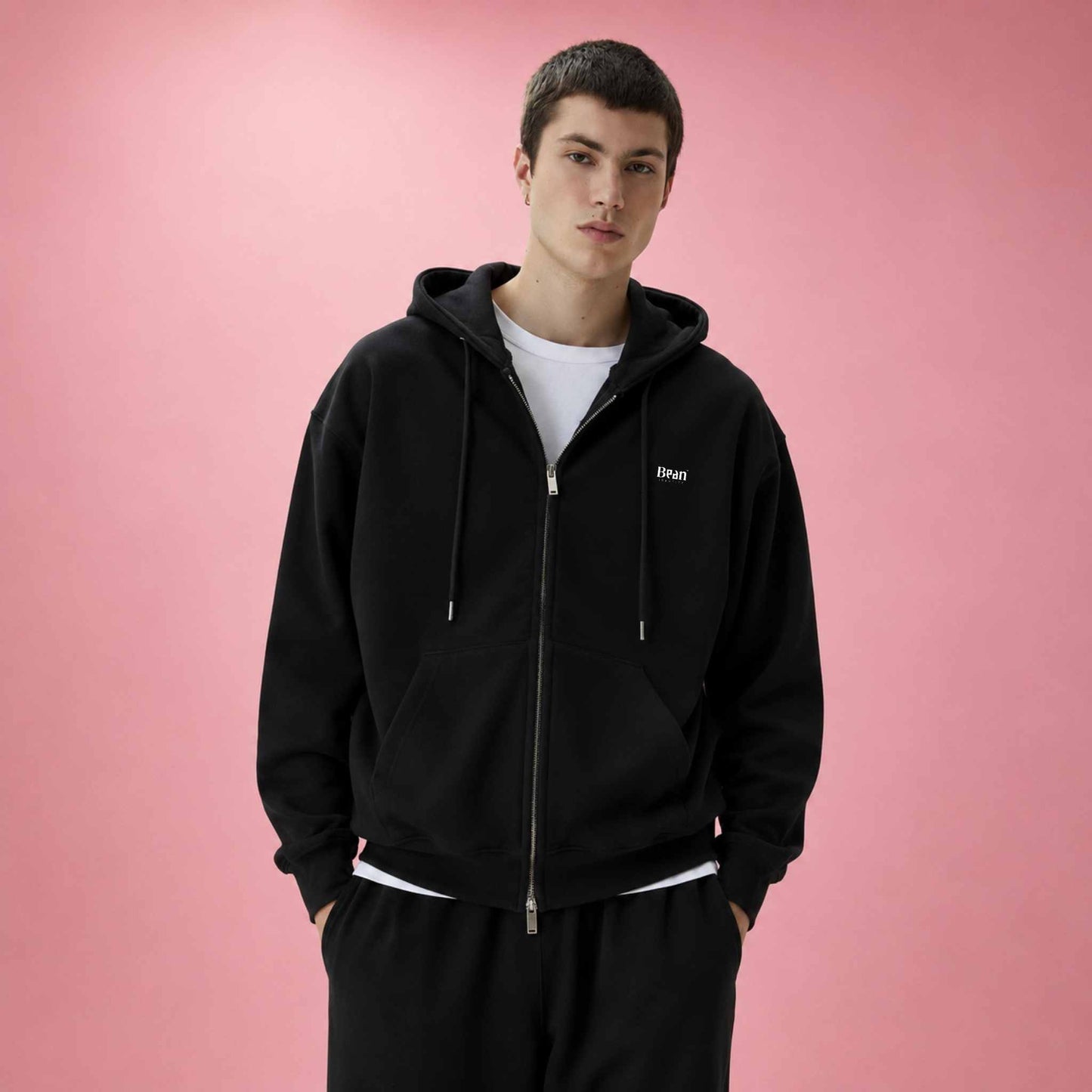 Wired Wild: Unisex Zip Hoodie