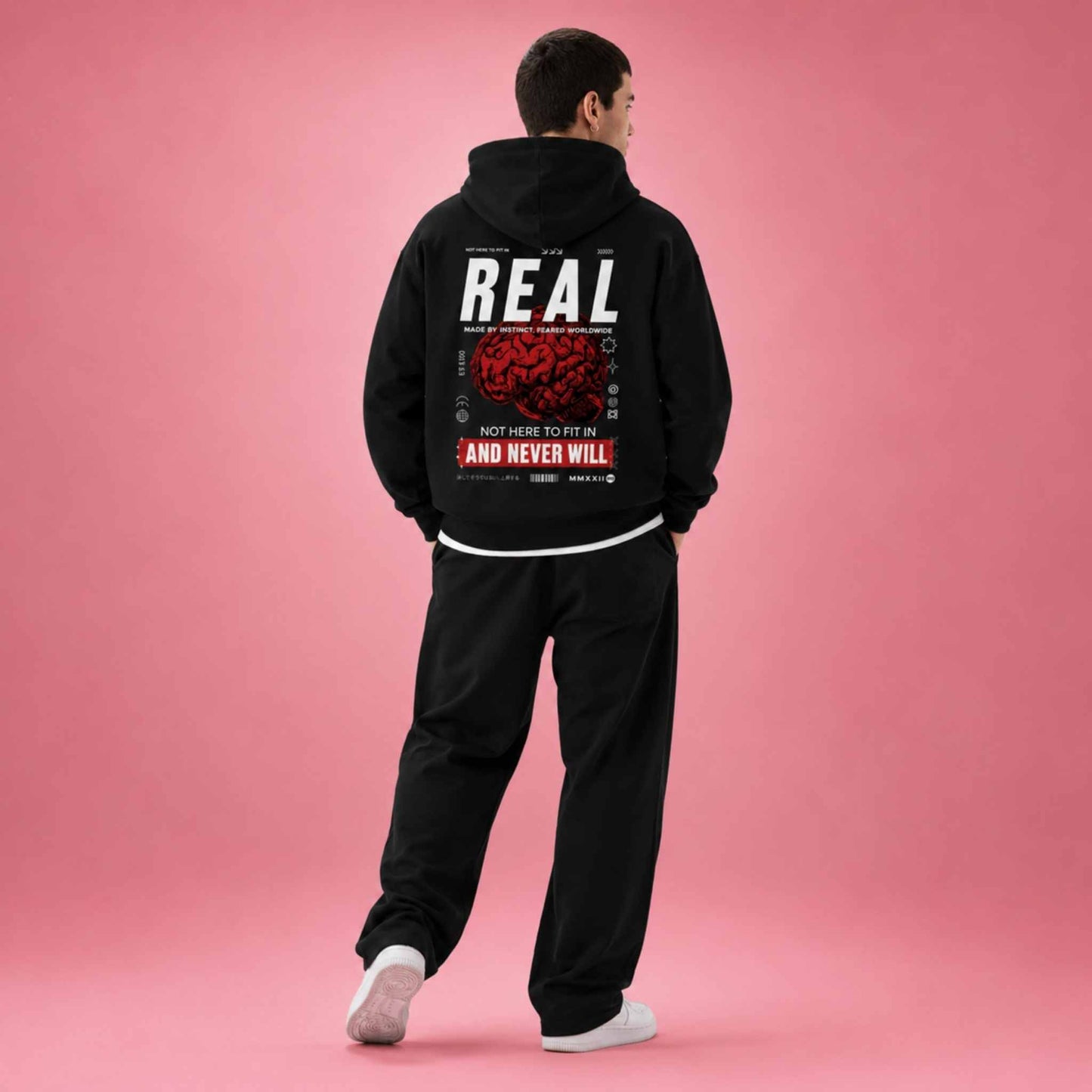 Wired Wild: Unisex Zip Hoodie