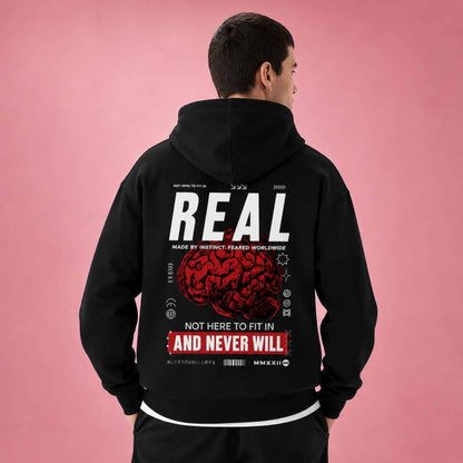 Wired Wild: Unisex Zip Hoodie