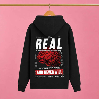 Wired Wild: Unisex Zip Hoodie