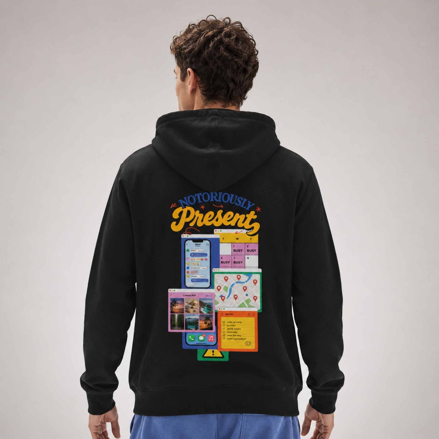 Live Loud: Unisex Zip Hoodie