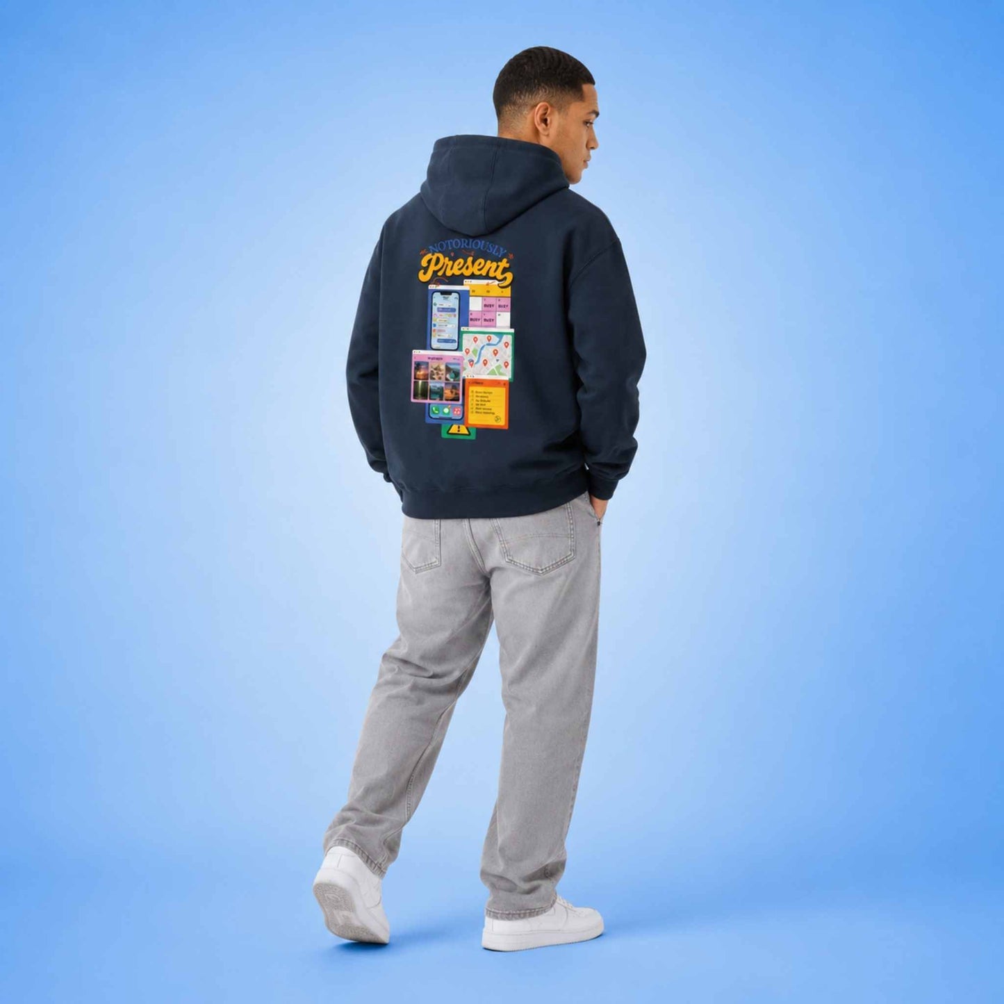 Live Loud: Unisex Hoodie