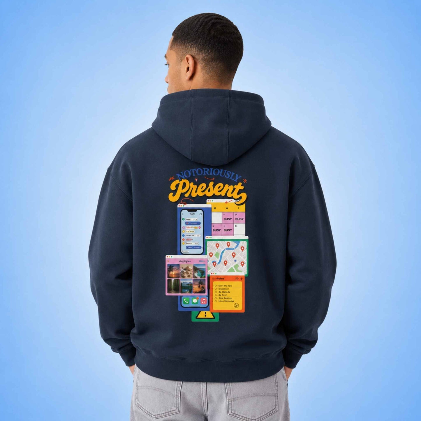 Live Loud: Unisex Hoodie
