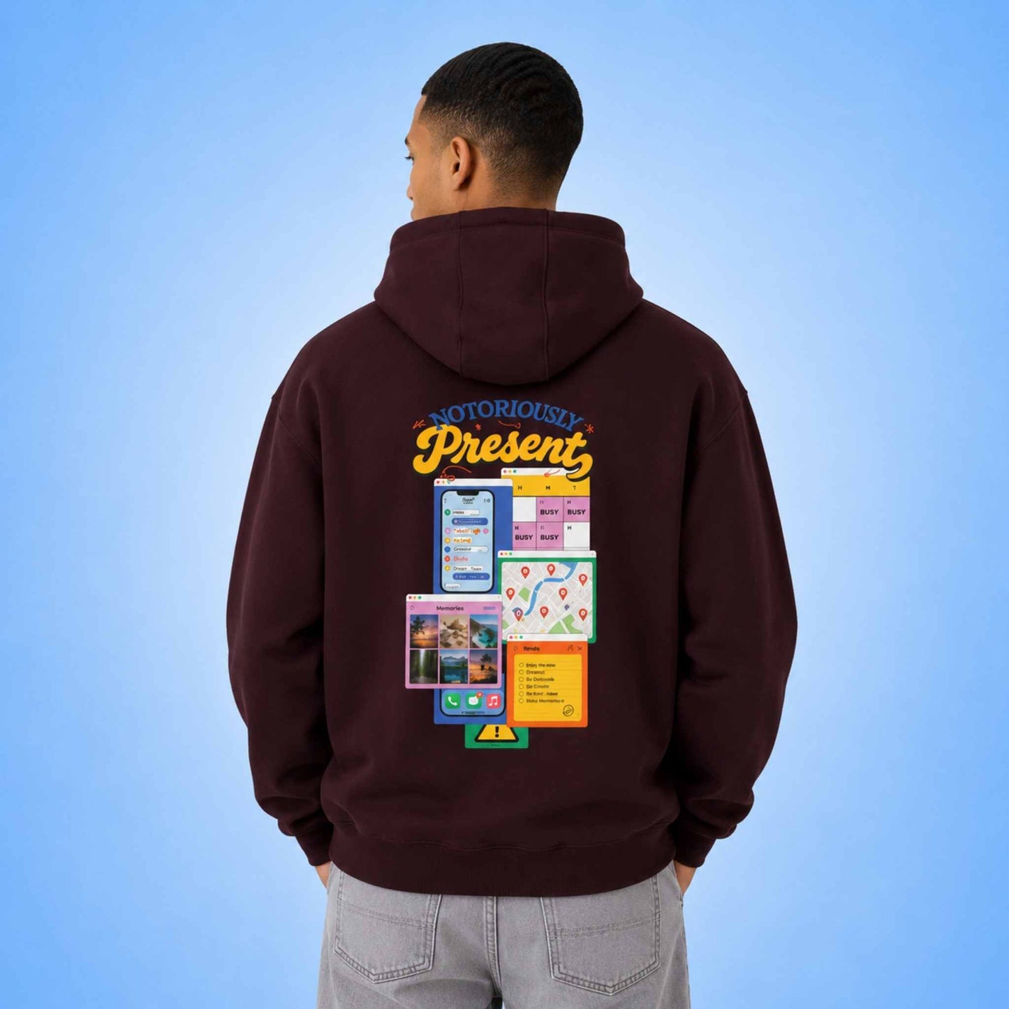 Live Loud: Unisex Hoodie