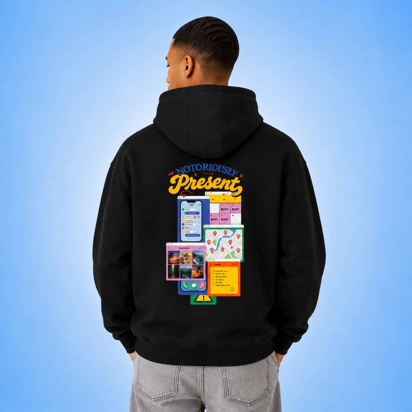 Live Loud: Unisex Hoodie