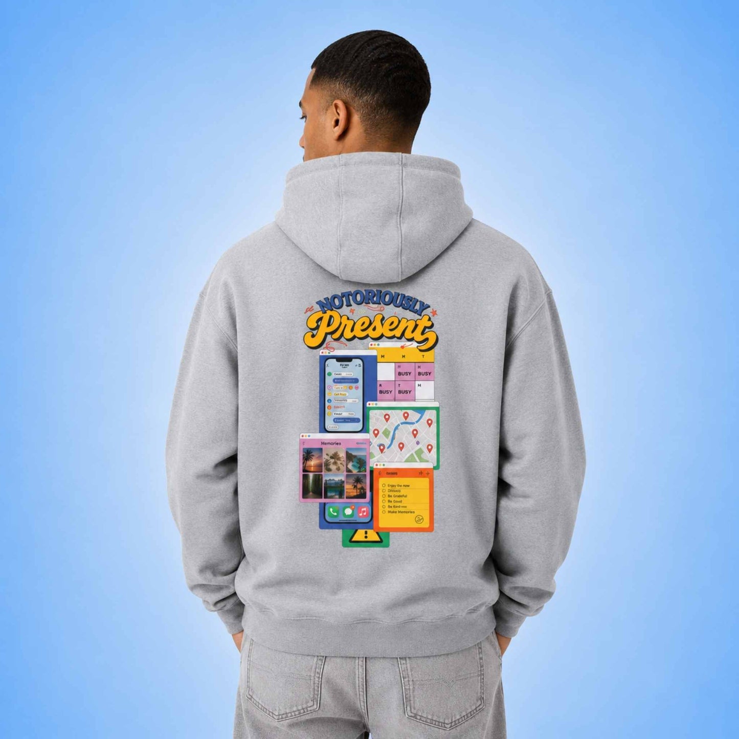 Live Loud: Unisex Hoodie