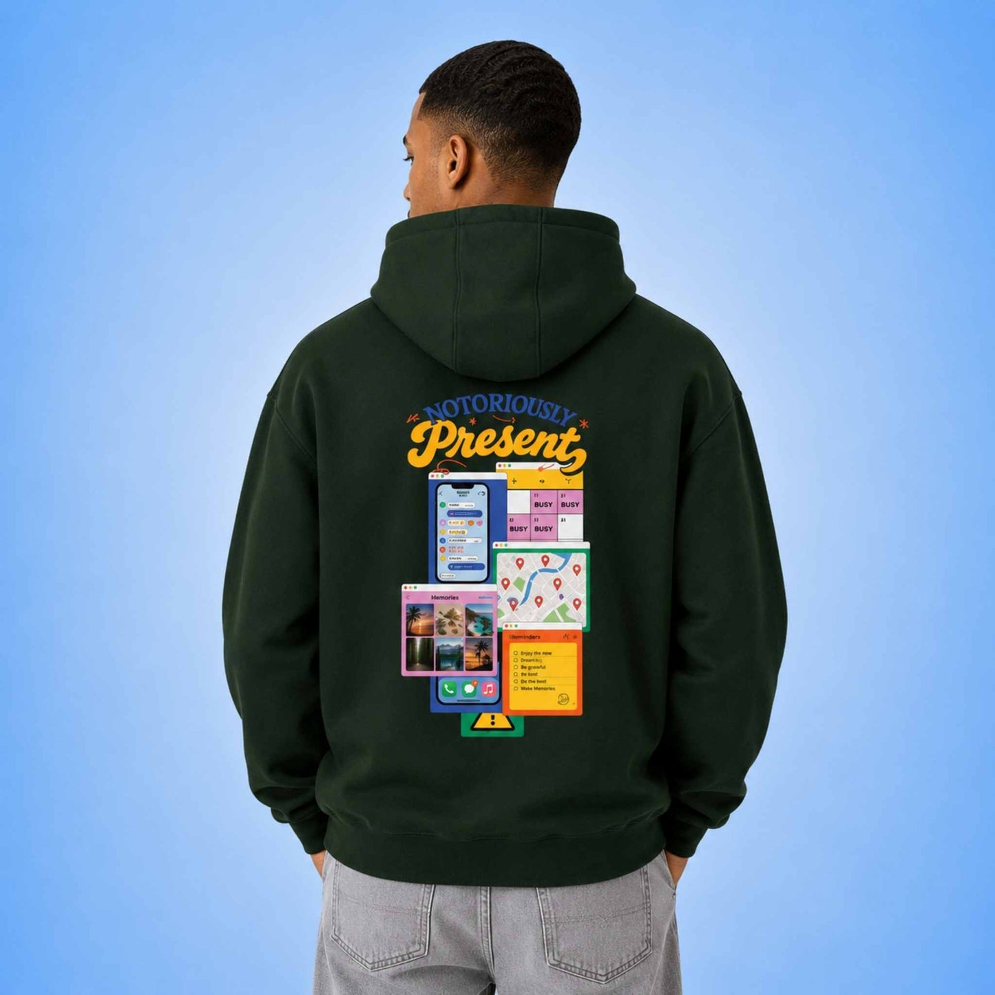 Live Loud: Unisex Hoodie