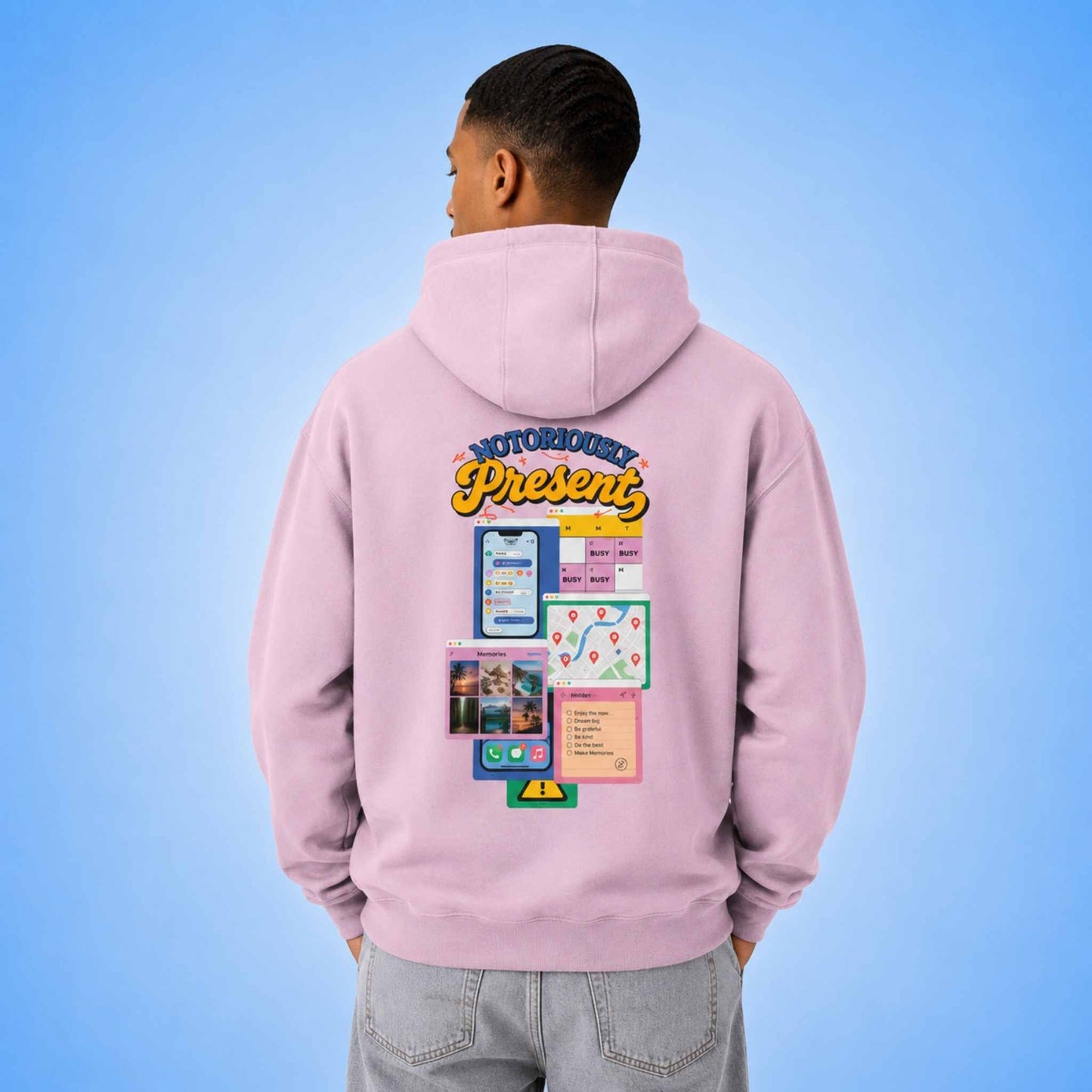 Live Loud: Unisex Hoodie