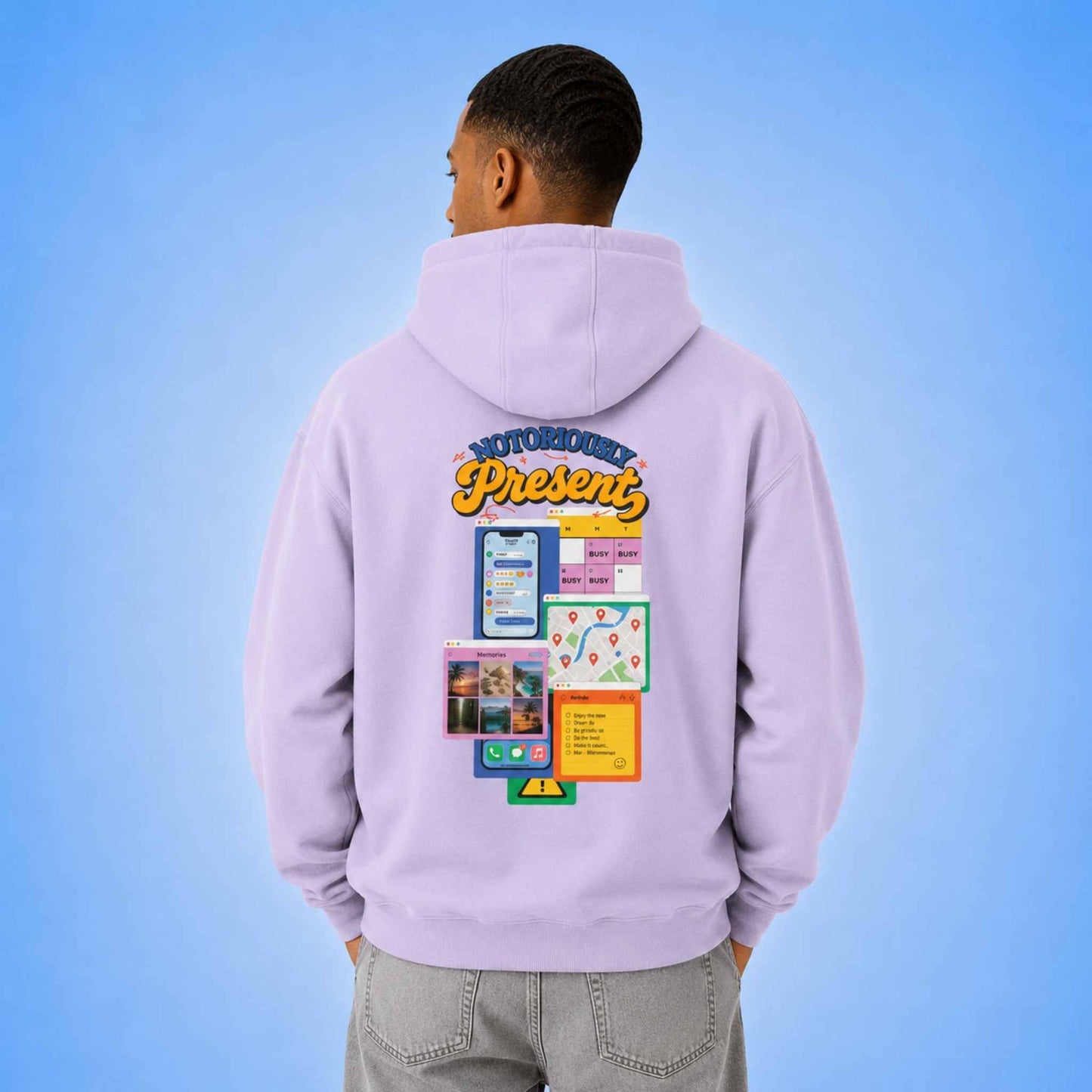 Live Loud: Unisex Hoodie