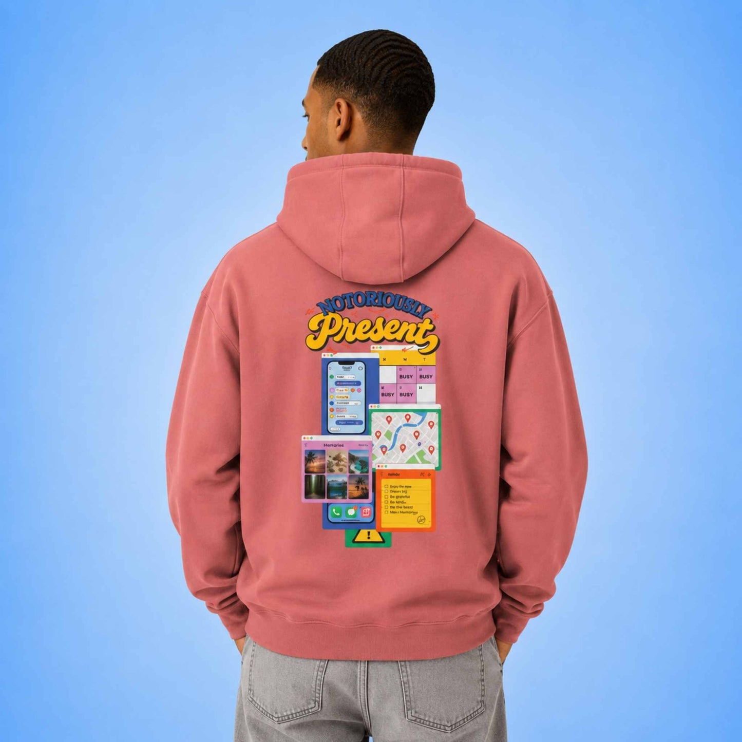 Live Loud: Unisex Hoodie