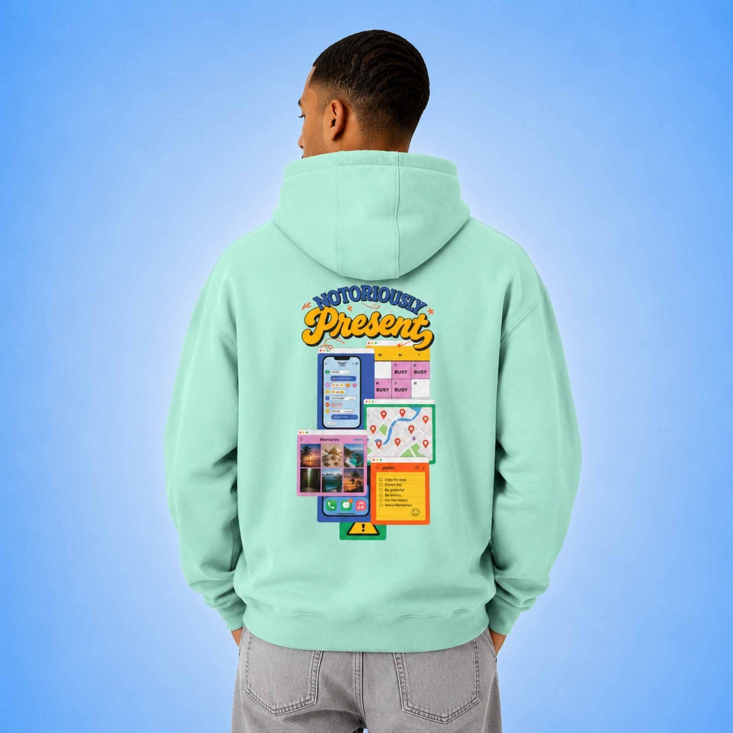 Live Loud: Unisex Hoodie