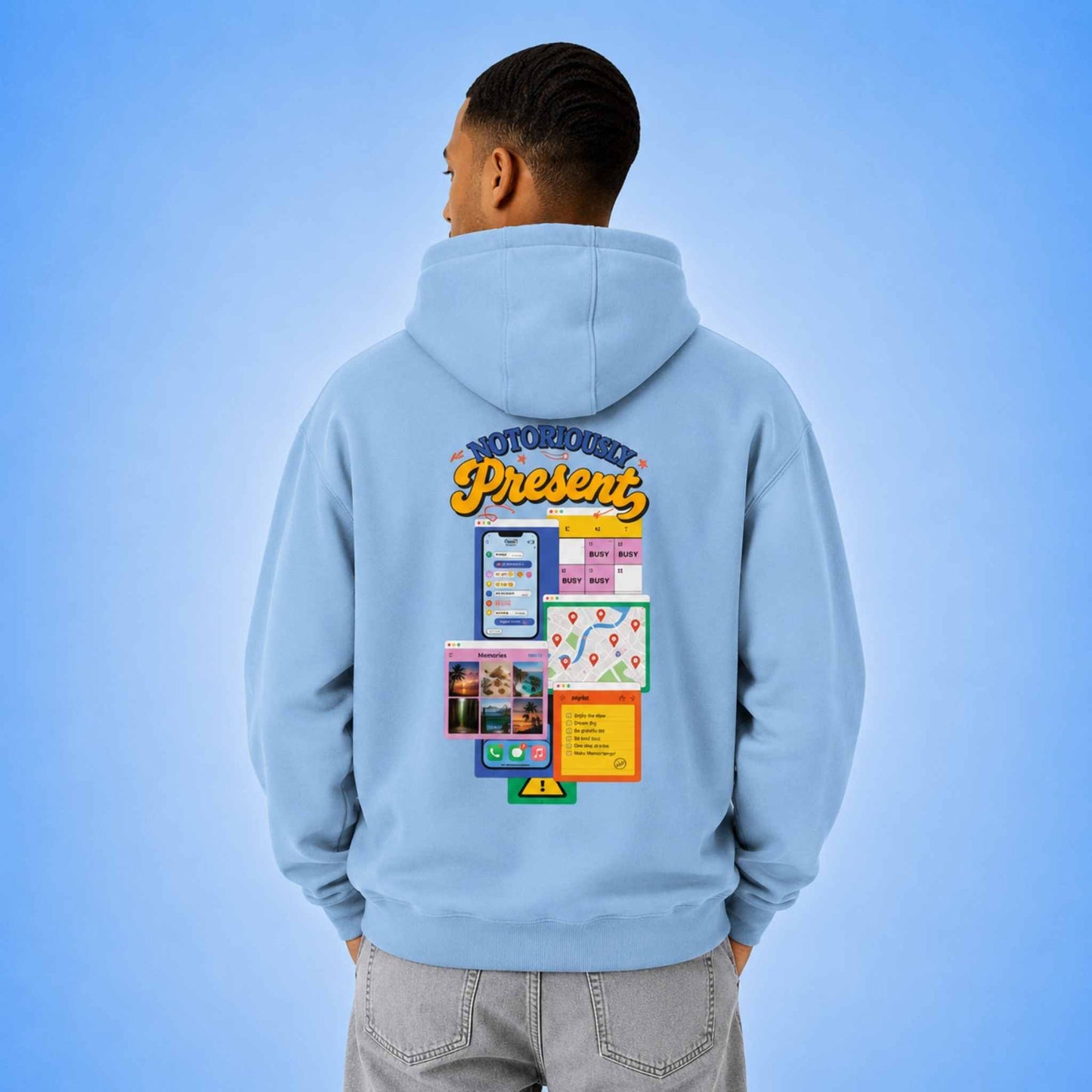 Live Loud: Unisex Hoodie